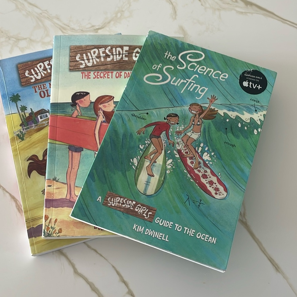 Surf side girl tween graphic novels (3). Excellent condition.